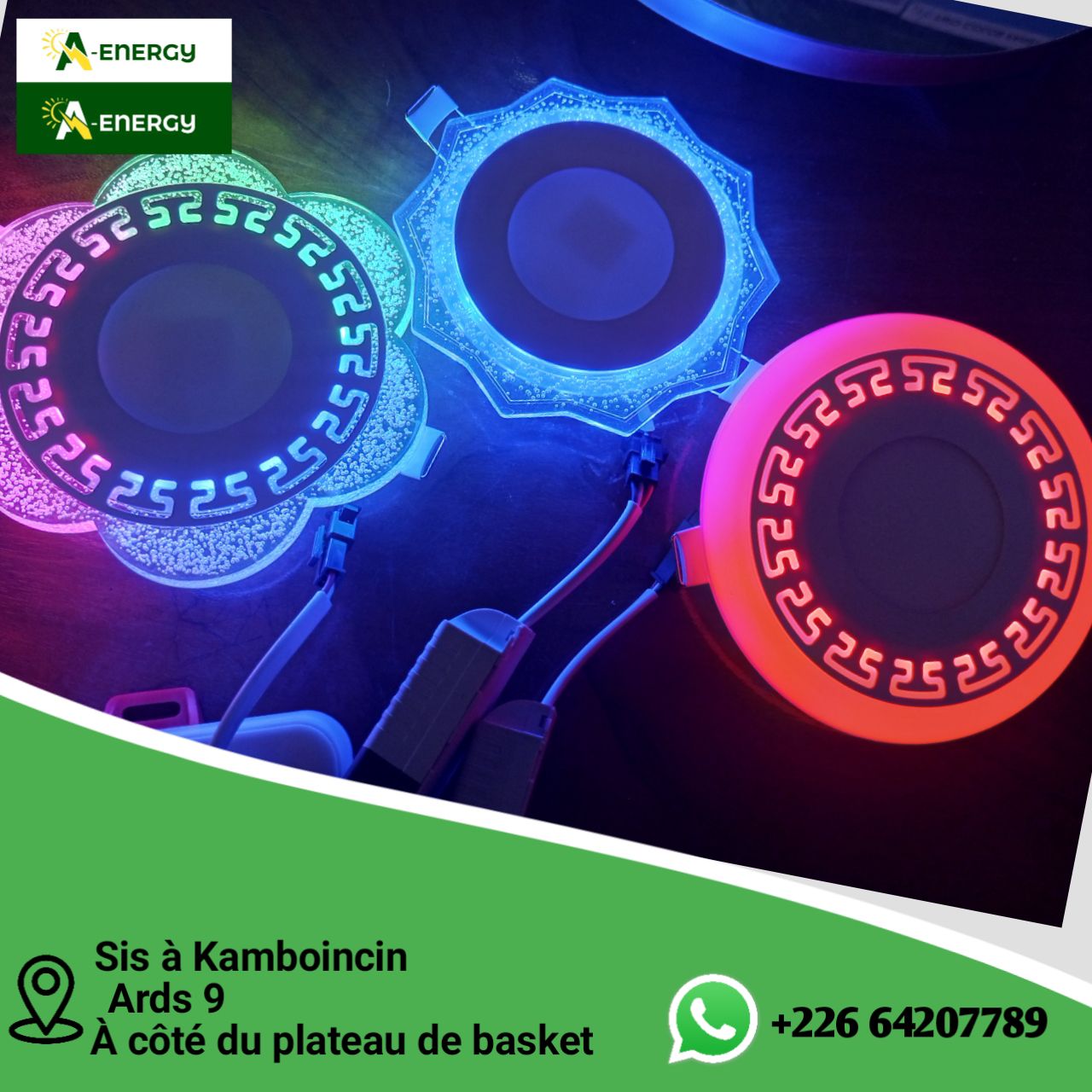 Spot led encastrable