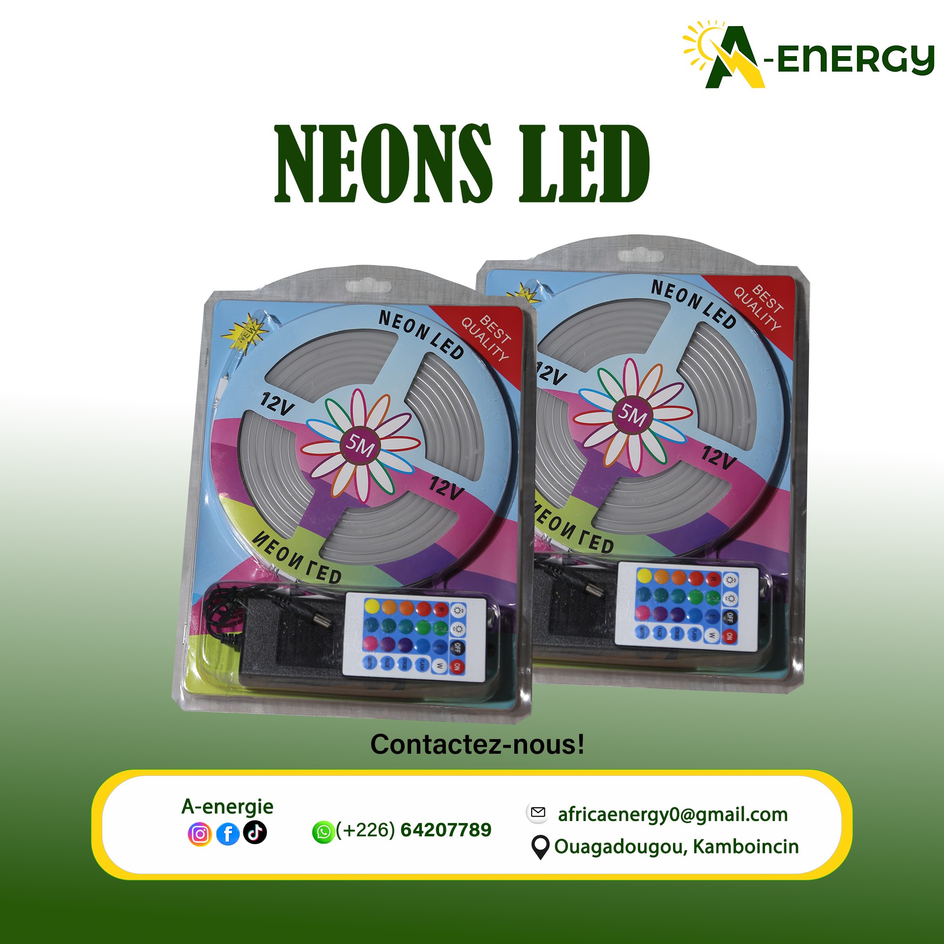 Kit de néon led