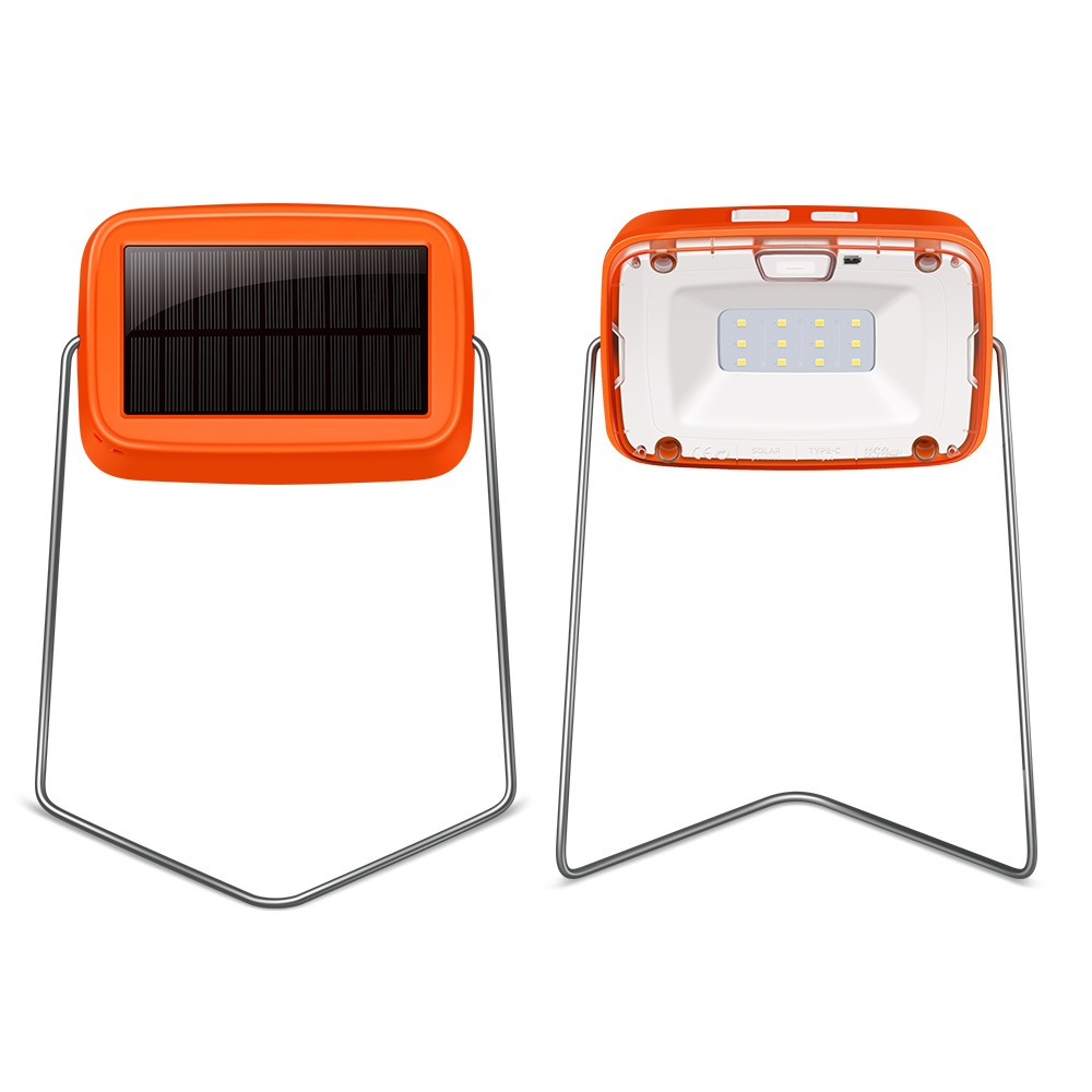 Lanterne solaire SC-056 ; avec port  USB pour recharger les téléphones